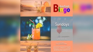 Rum Punch Bingo - Sun 28th April 4pm - 9pm