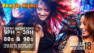 Boogie Nights - 80s & 90s Student Club Night