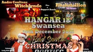 Bad Santa Christmas Parties: Andro Coultons Witchfynde, Rhabstallion + Support