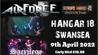 Airforce - Strike Hard 2022 UK Tour