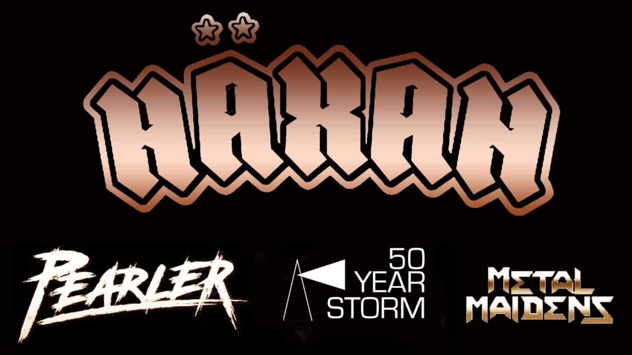 Haxan with special guests Pearler, 50 Year Storm & Metal Maidens