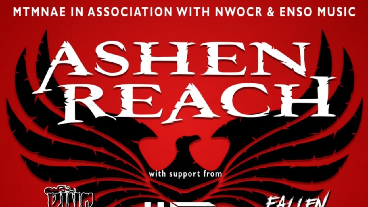 Ashen Reach with special guests: The 501s, WEBB & Fallen Temples