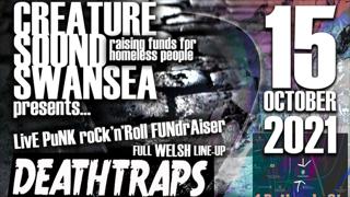 Live Punk Rock&Roll Creature Sound Swansea Fundraiser... Deathtraps/SystemReset/CAS/BluntTrauma/SOS