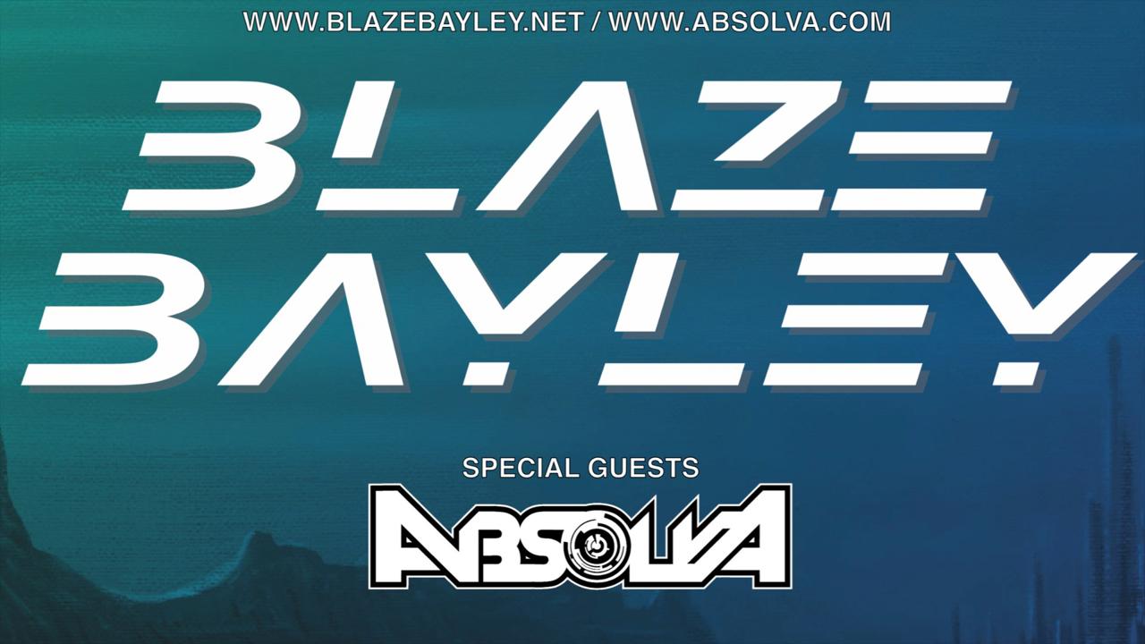 BLAZE BAYLEY + Absolva.  “Unstoppable” tour 2023 @ The Station Cannock - Sunday Matinee Show