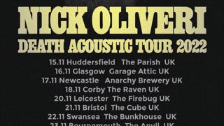 Nick oliveri death acoustic tour 2022