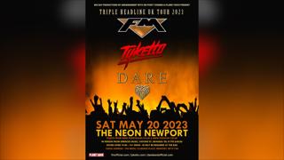 Triple Headline UK Tour 2023: FM / Tyketto & DARE