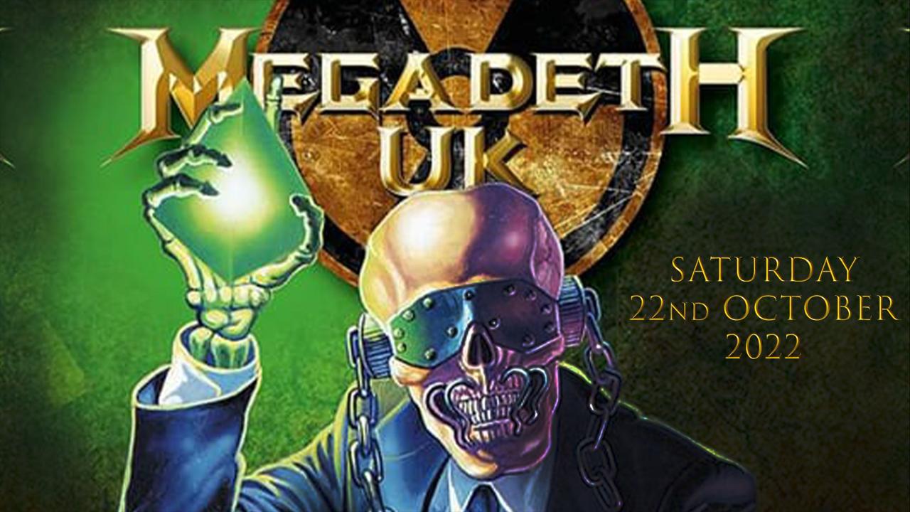 MEGADETH UK Tickets Arches Venue, Coventry Ticket24/7