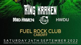 Cardiff Live #3: King Kraken, Mad Haven, Zac and the new Men & HWDU