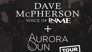 Dave McPherson & Aurora sun tour Milton Keynes show 