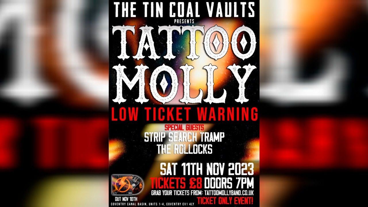 Tattoo Molly Album Launch Party at The Tin Coal Vaults 