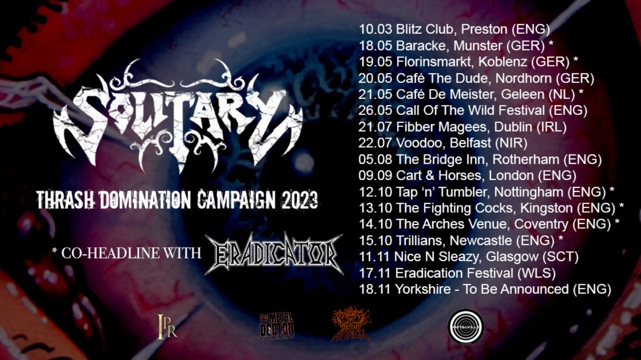 Thrash Domination Campaign 2023 - Solitary | ERADICATOR | Soulride
