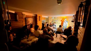 The Tiny Comedy Clubs Friday night at Hooper’s