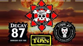 Club Warhead - Drongos for Europe, Decay 87, Surburban Toys, & CoVid 21