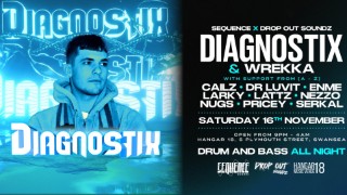 D&B: Sequence x Drop Out Soundz Present: Diagnostix, Wrekka + More