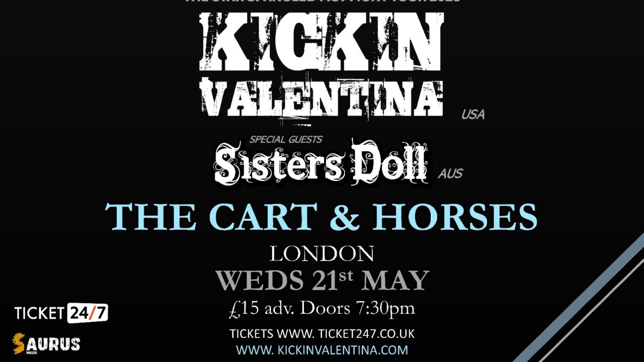 Kickin Valentina & Sisters Doll - Cart & Horses London