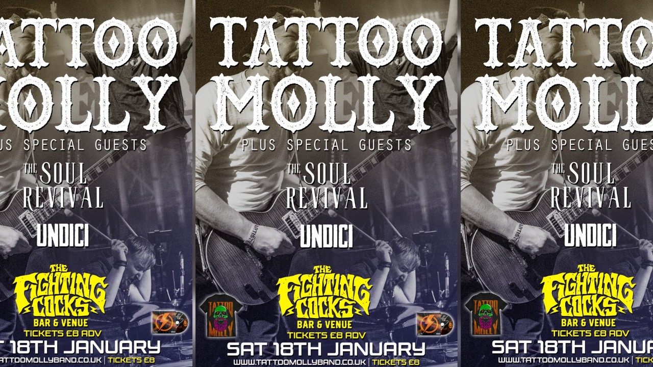 Tattoo Molly | The Soul Revival | Undici Live at The Fighting Cocks London