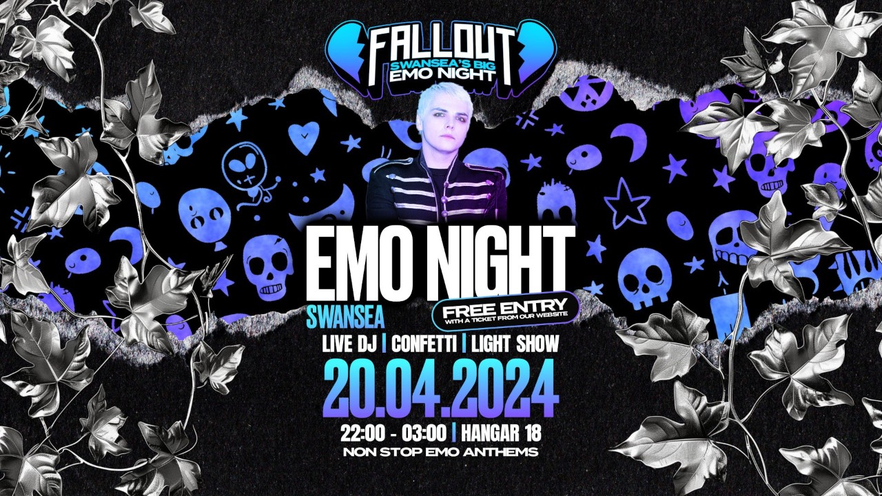 Fallout Emo Night - Swansea's BIG Emo Night