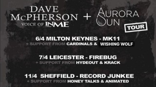 Dave McPherson & Aurora sun tour Sheffield 
