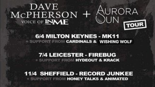 Dave McPherson & Aurora sun tour Bedford show 