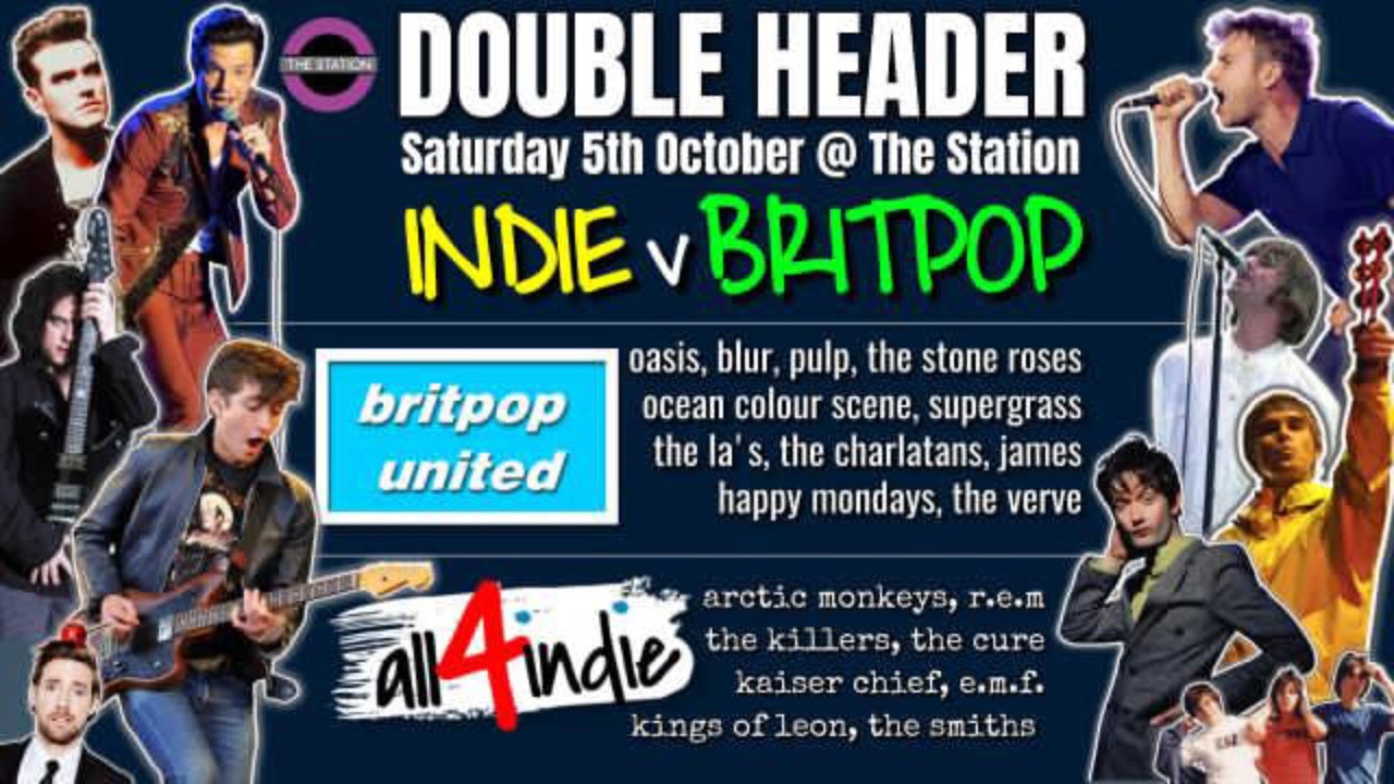 Britpop United Vs All 4 Indie At The Station 