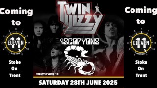 Twin Lizzy PLUS Scopyons live at Eleven Stoke