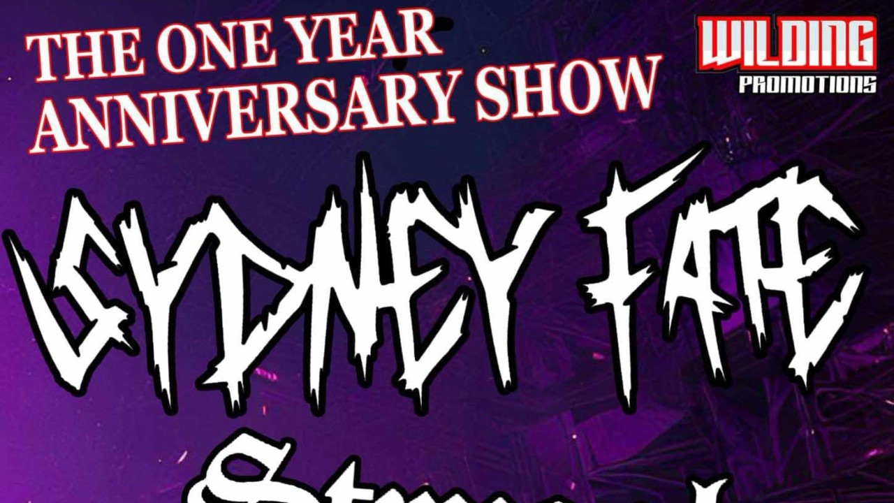 Wilding Promotions 1 Year Anniversary Show ft Sydney Fate & Support 