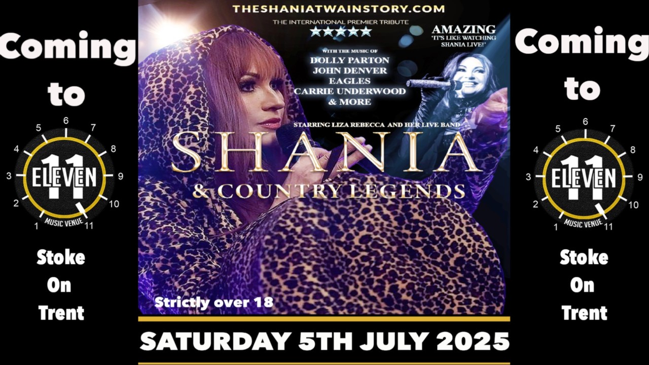 The Shania Twain Story live Eleven Stoke