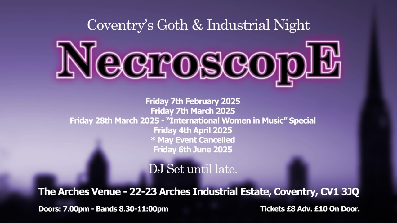 Necroscope - Coventrys premier Goth night