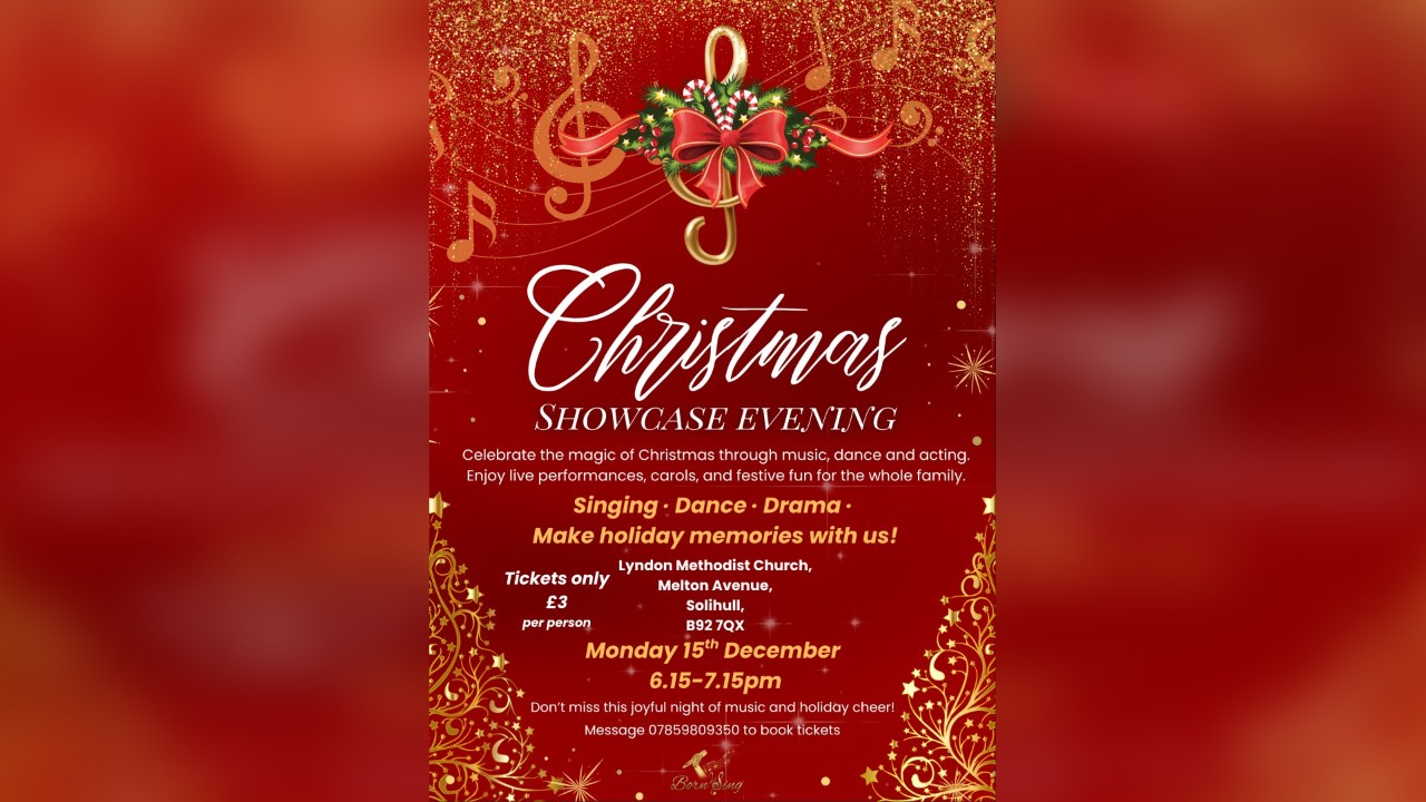 Born2Sing's Christmas Showcase Evening