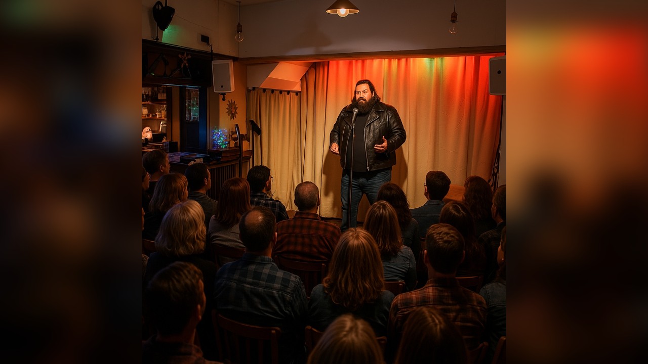 The Tiny Comedy Clubs Saturday night at Hooper’s