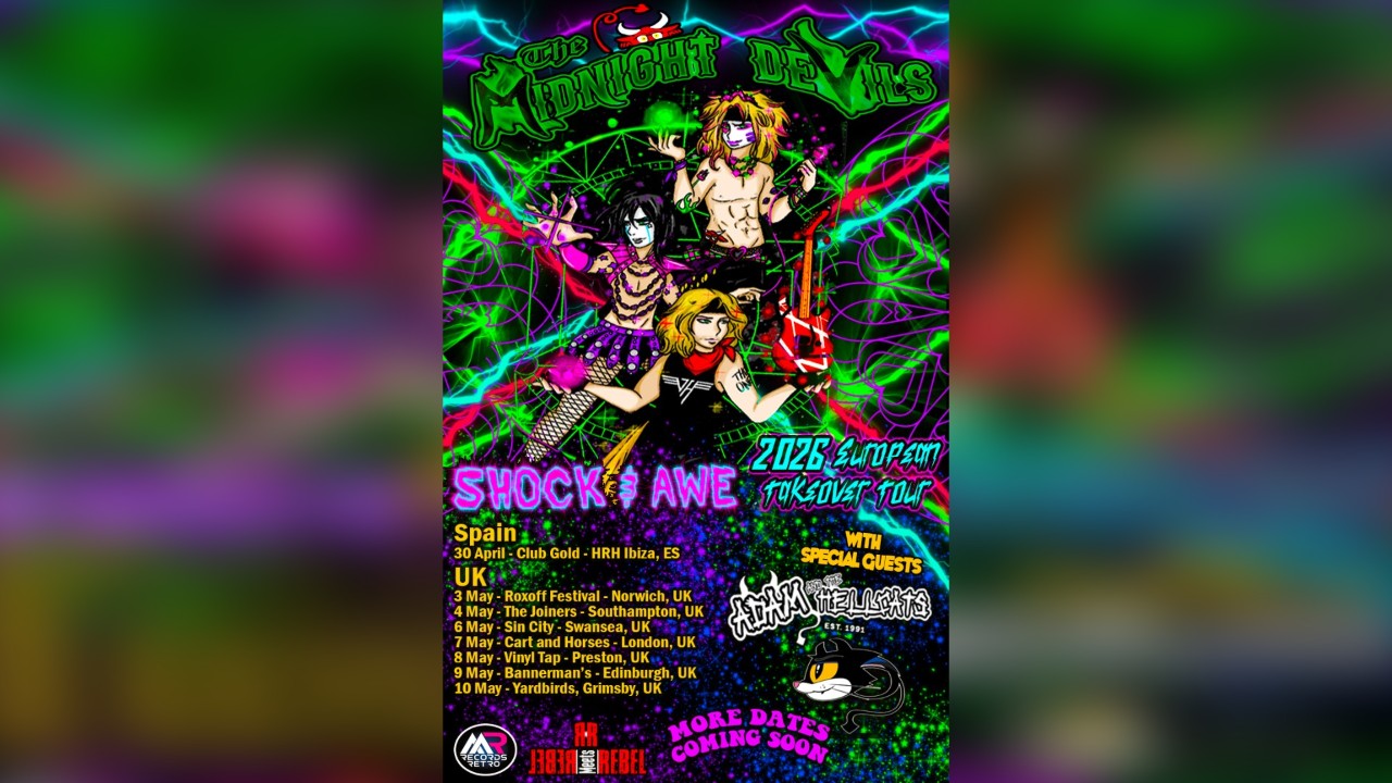 THE MIDNIGHT DEVILS with ADAM AND THE HELLCATS and WHITE LEATHER