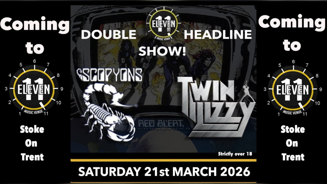 Scopyons PLUS Twin Lizzy Live at Eleven Stoke