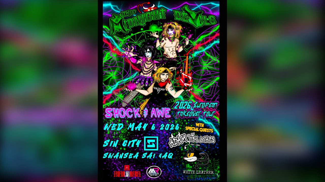 THE MIDNIGHT DEVILS with ADAM AND THE HELLCATS and WHITE LEATHER