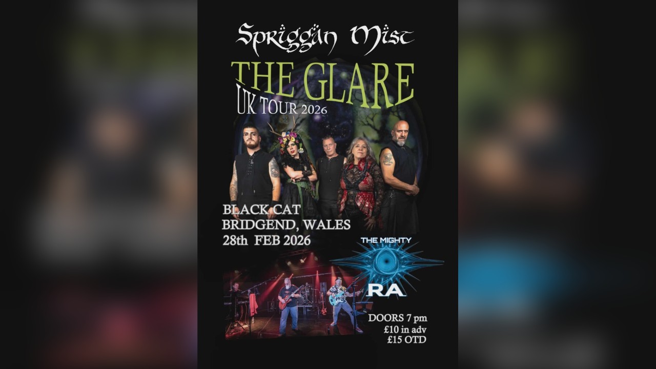 SPRIGGAN MIST / MIGHTY RA @ Black Cat, Bridgend