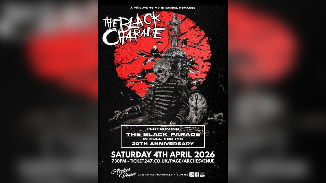 THE BLACK CHARADE - PLAYING THE BLACK ALBUM IN FULL - 20 YEAR ANNIVERSARY