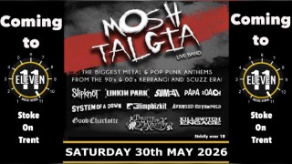 Moshtalgia live at Eleven Stoke on trent