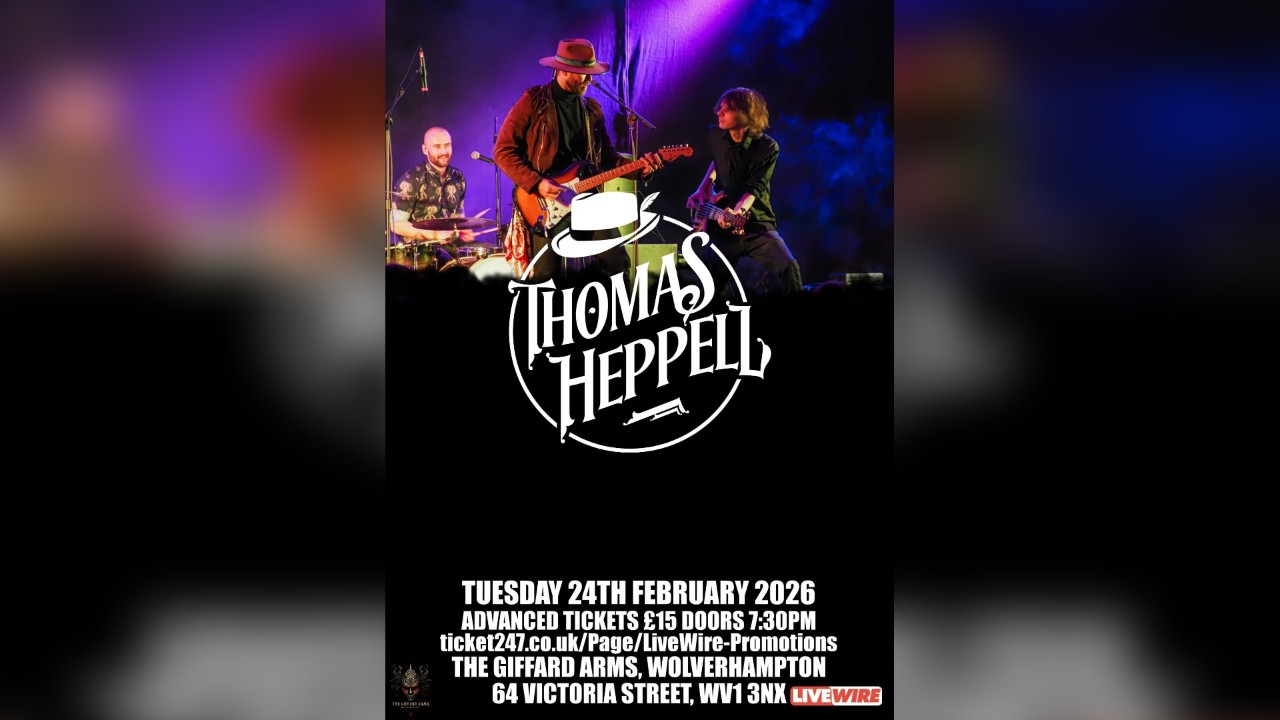 LiveWire presents Thomas Heppell