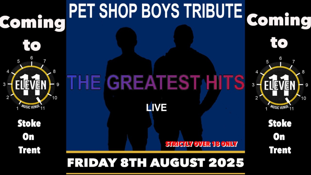 Pet Shop Boys tribute live at Eleven Stoke