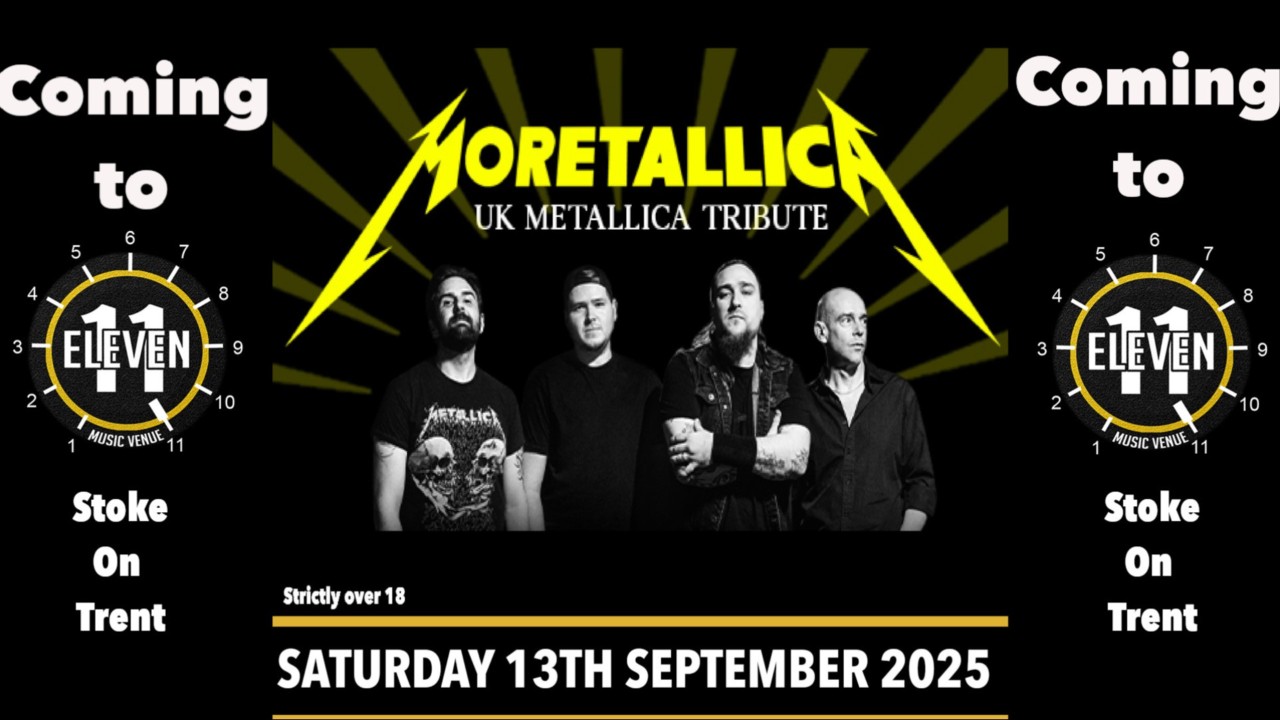 Moretallica live at Eleven Stoke on trent