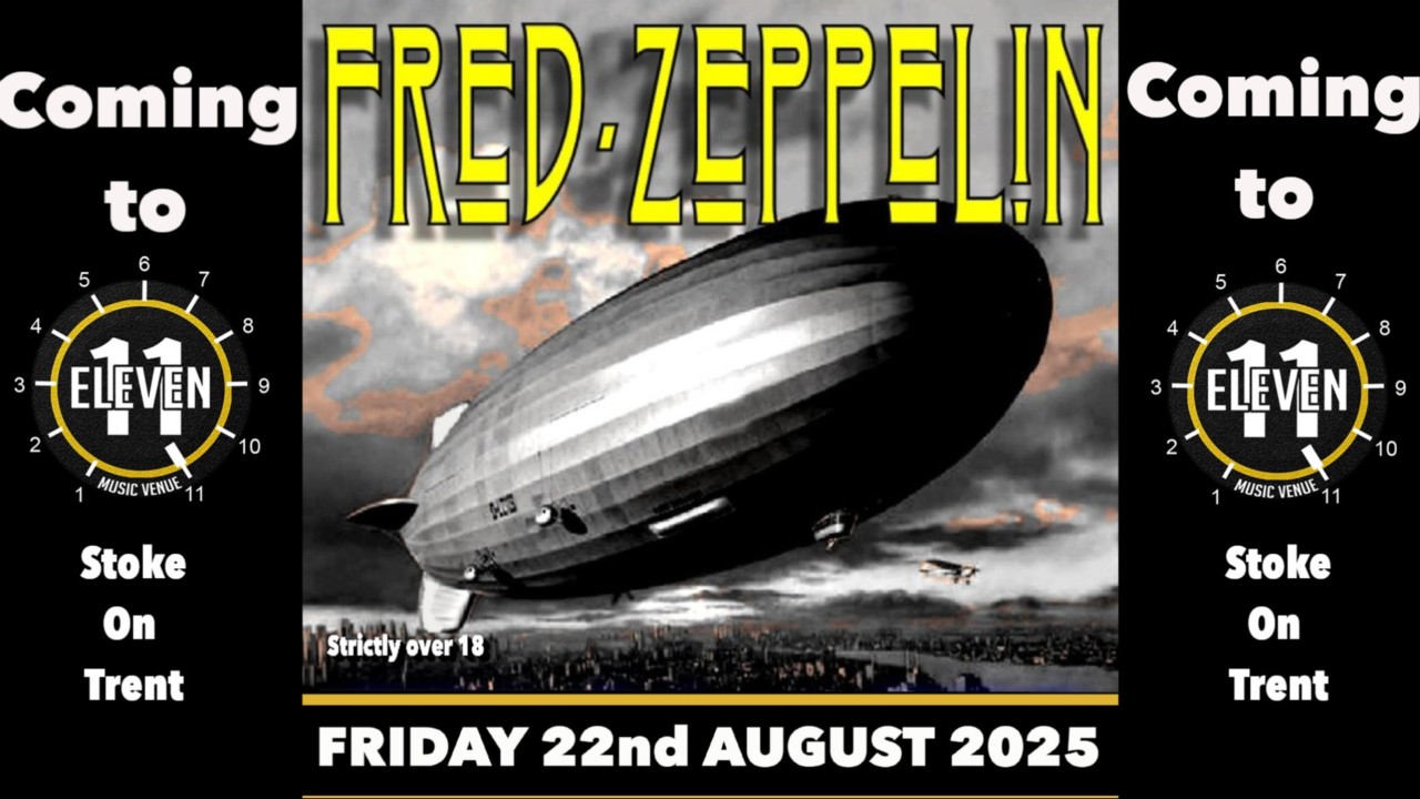 Fred Zepplin live at Eleven Stoke