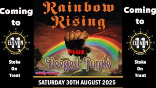 Rainbow Rising PLUS Deepest Purple live Eleven Stoke