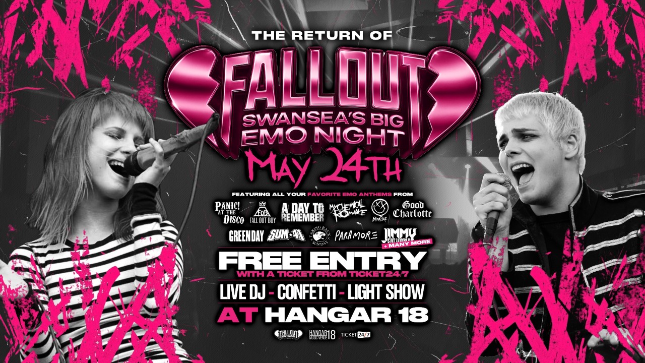 Fallout Emo Night - Swansea's Big Emo Night