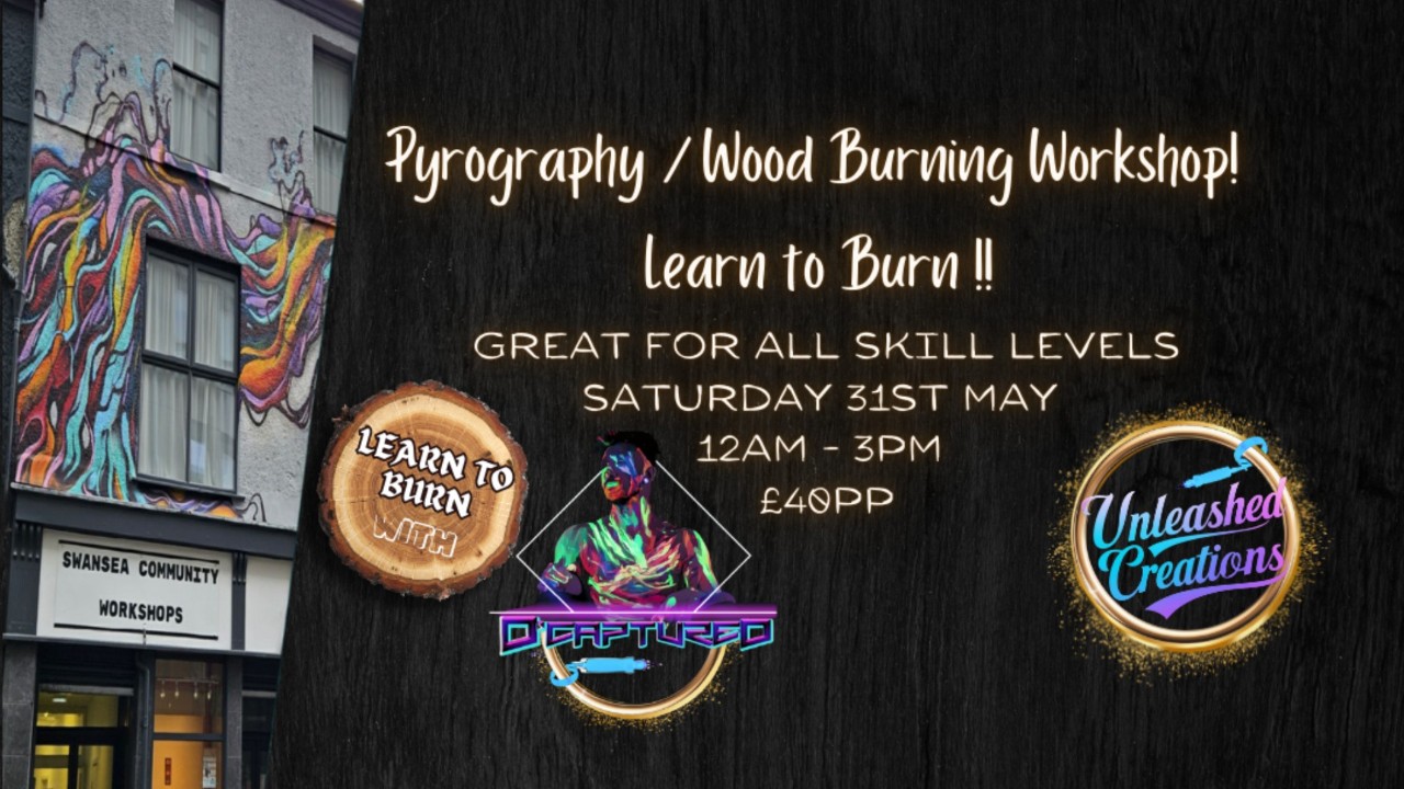 Learn to Burn with D'Captured in Swansea Community workshop