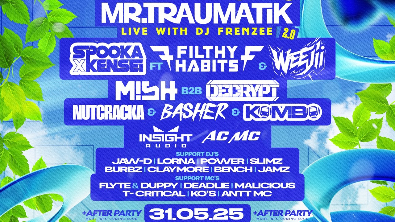 Da Shellery in da city Meets Higher Vibrations : Mr Traumatik & DJ Frenzee 2.0