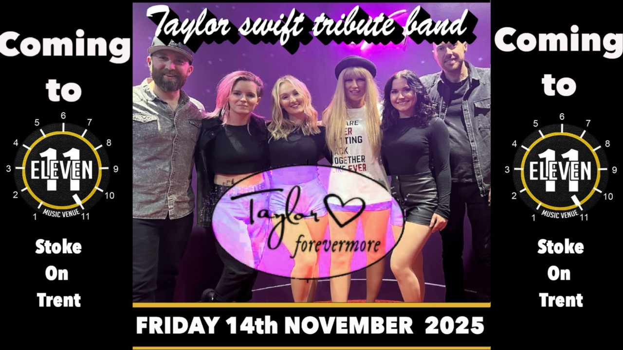 Taylor Swift tribute band Taylor Forevermore live Eleven Stoke