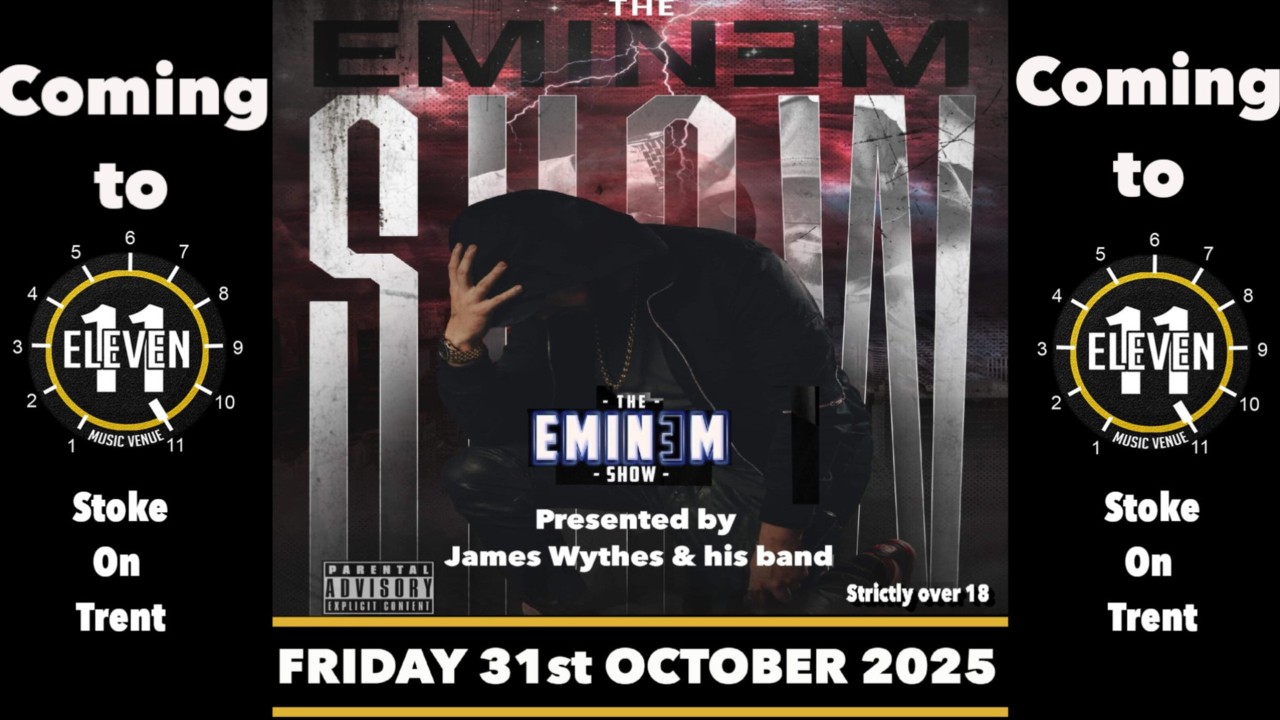 The Eminem tribute Show live band at Eleven Stoke