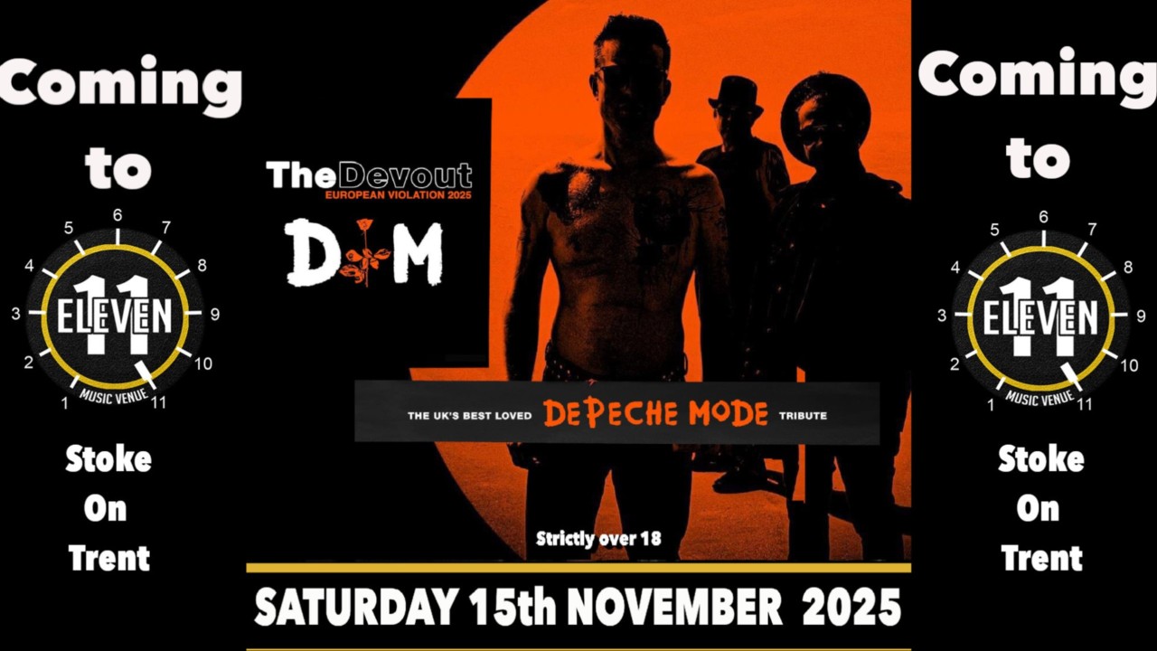 The Devout Depeche Mode tribute live at Eleven Stoke