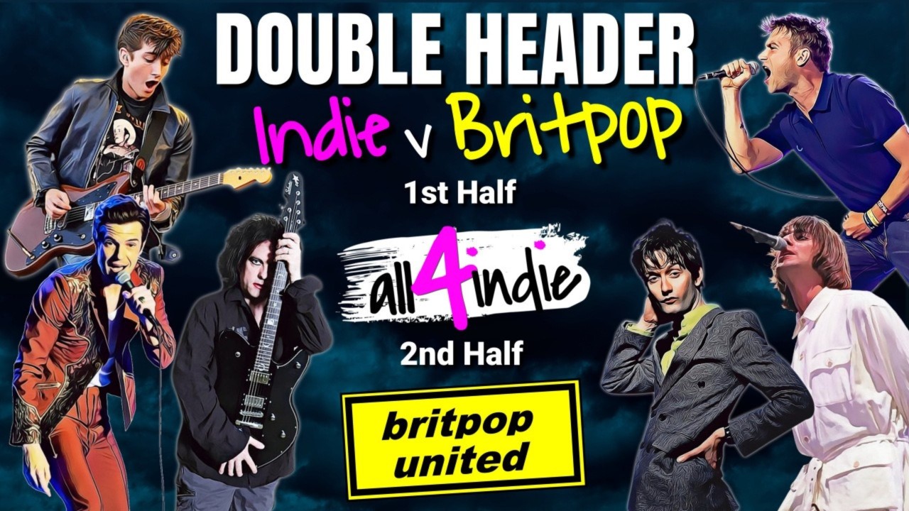 Britpop UTD Vs All4 indie At The Station 