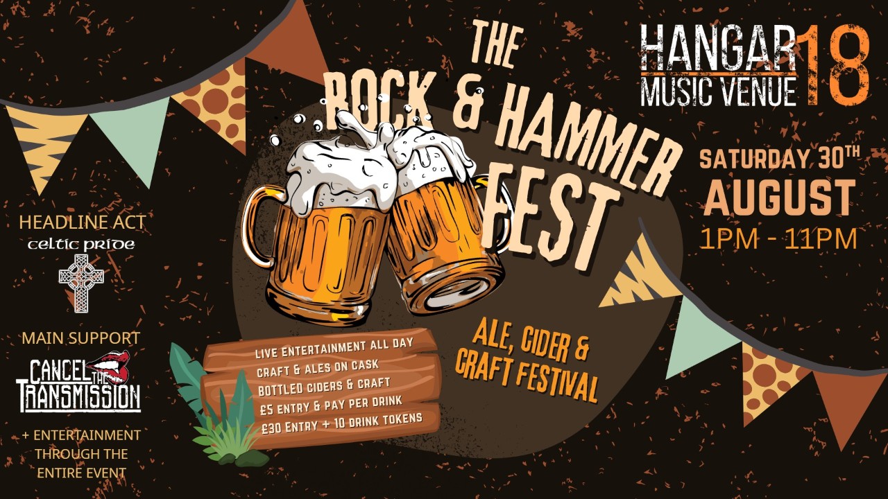 The Rock & Hammer Ale, Cider & Craft Festival