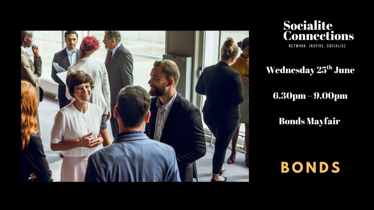 BioTech Startups, Investors, Innovators & Professionals Mixer at Bonds Mayfair